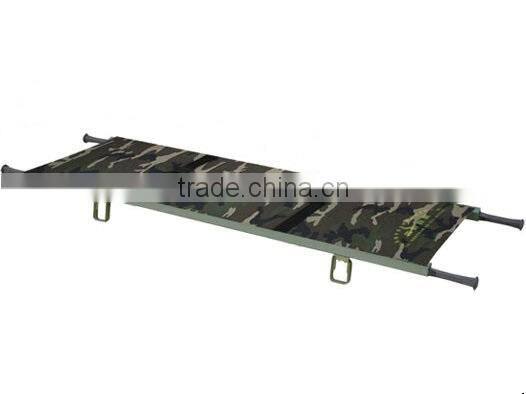 Folding ball inflatable stretcher for ambulance