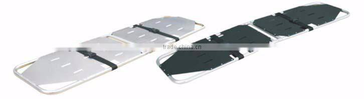 Accommodate patients with bone injuries of pure aluminum alloy stretcher