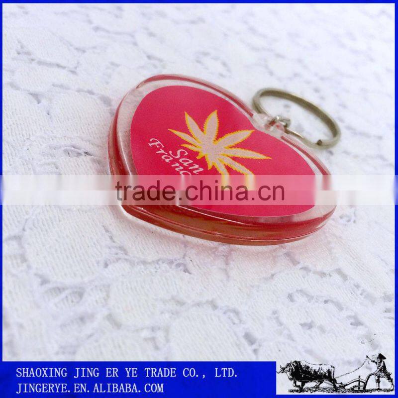 customized floating retractable decorative key chain