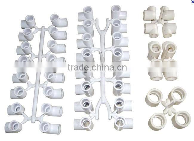 PE PP PVC PPR pipe fitting making Machine