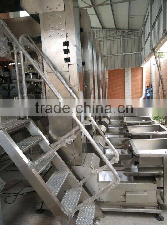 conveyor belt metal detection machine for food security detector