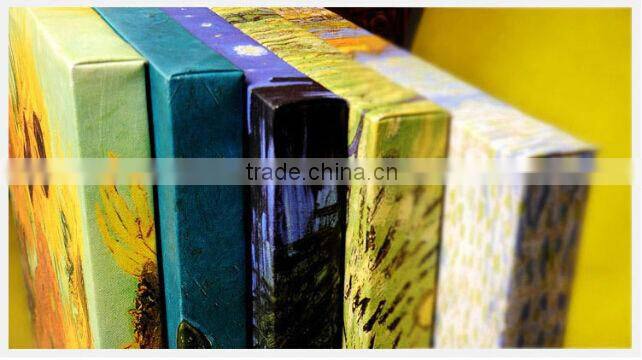 purple Flower waterproof oil canvas printed painting