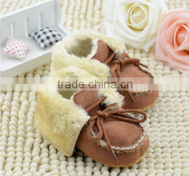 Baby boots interior soft bottom heat to fold baby height to help snow boots