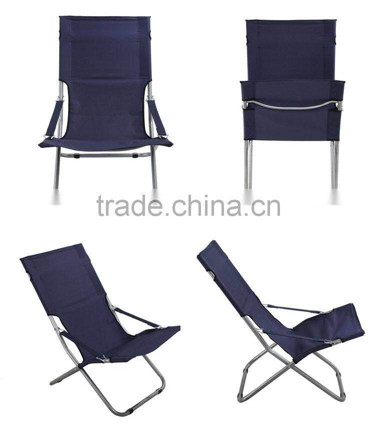 Travel Outdoor Colorful Luxury Beach Garden Classic Italian Chaise Folding sun lounge