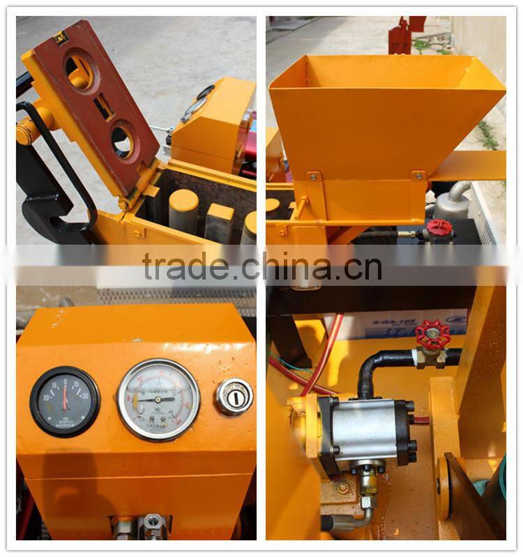 FL1-25 Youtube compressed earth brick press,clay interlocking bricks machine with motor