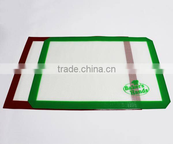 Non slip silicone baking mat set microwave rubber silicone bakeware set pastry cooking non-stick silicone baking mat 40x60cm