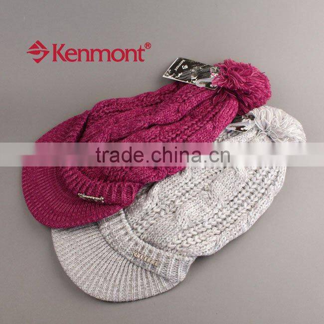 Fashion Kenmont Brand ladies warm cap hat type