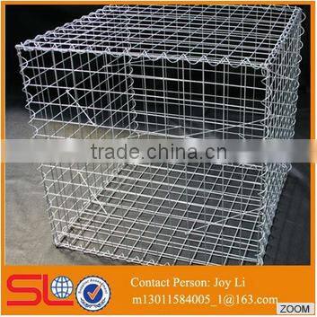 5*10 Mesh Size Welded Mesh Gabion Box (ISO Factory)