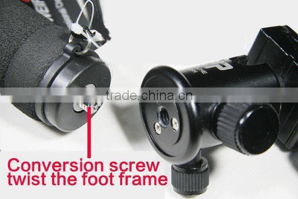 High Quality 1/4" to 3/8" Convert Screw Adapter for Tripod & Monopod Ball Head DSLR SLR Photo