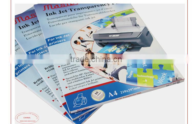 A4 Ink-jet printing film transparent film