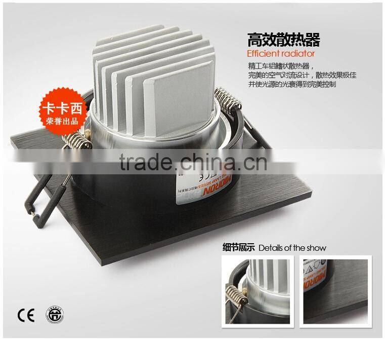 LED Ceiling Light 3w 5W 7w 10w 15w COB LED Grille Lamp LED Spot Lights Downlight