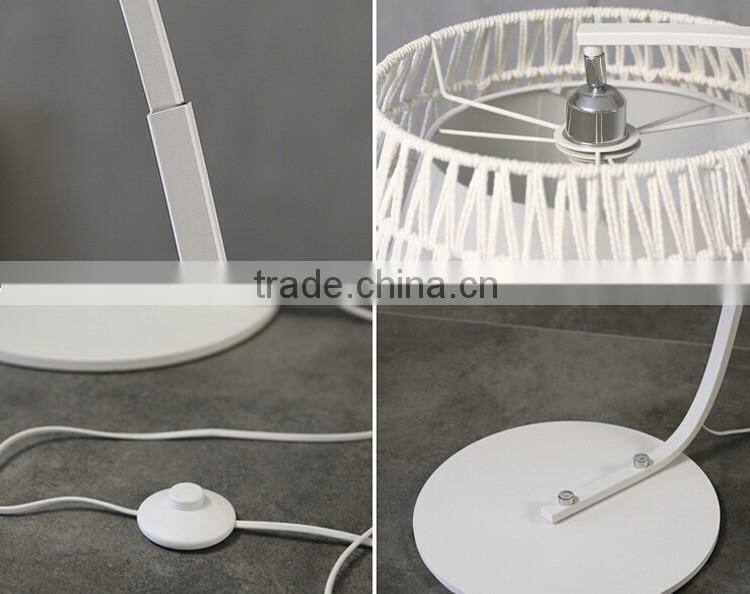high quality fabric shade modern floor lamp light for hotel