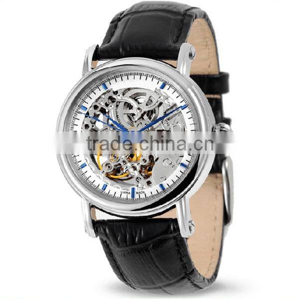 YB A023 new products auto mechanic western automatic men watch