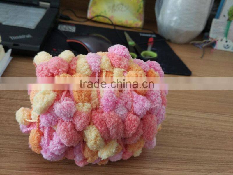 knitting crochet pingpang FANCY yarns/grape yarn