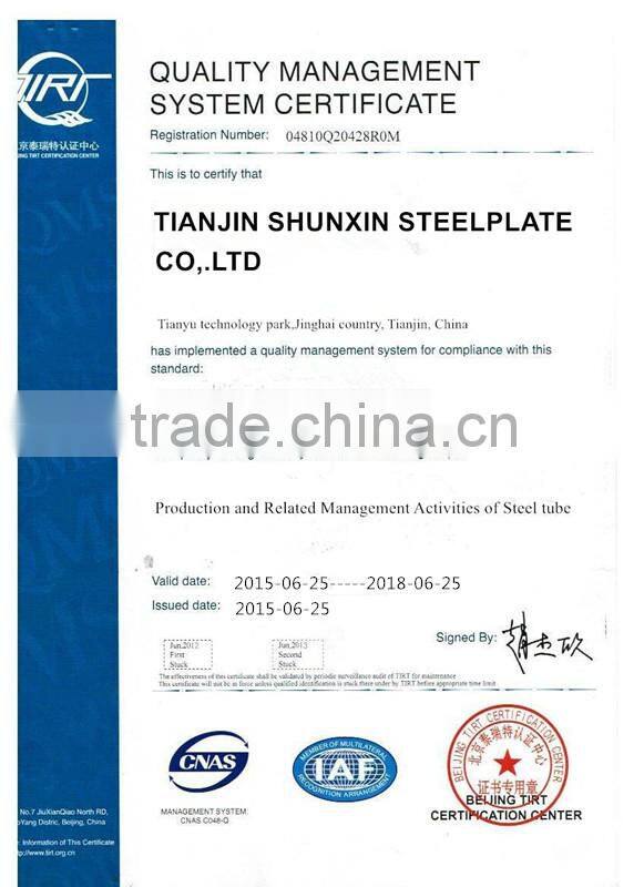 galvanised rectangular and square steel pipes