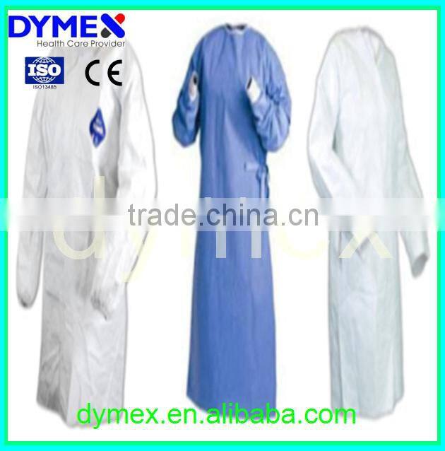 Nonwoven Fabric High Quality Disposable Keen Length Lab Coats