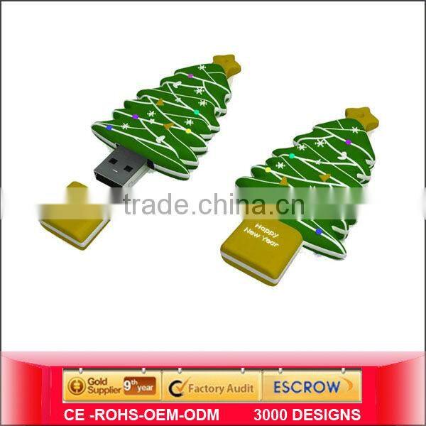2014 Hot Sale Promotional Christmas Gift Usb flash drive