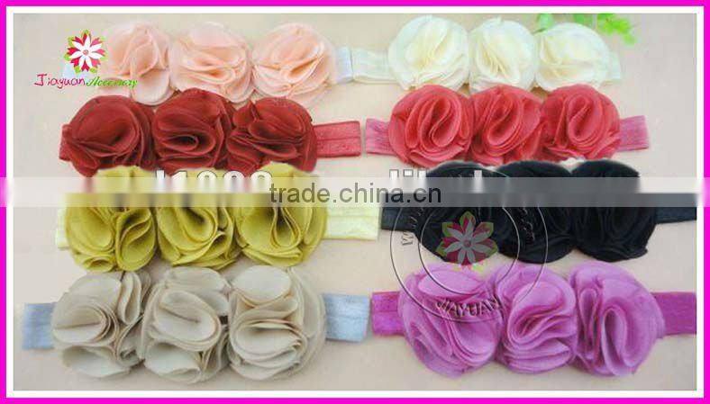 Solid fold over elastic 5/8" for baby headbands and hair ties