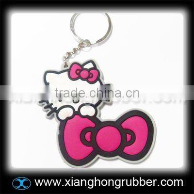 Soft PVC keychain, with fancy designs