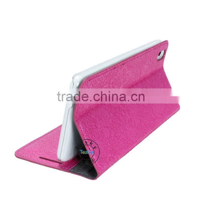 2014 HOT SELLING FLIP PU LEATHER CASE COVER FOR HTC DESIRE 816