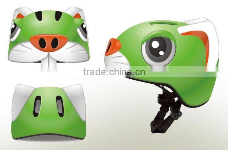 2012 latest design styles mouse bike helmet for child