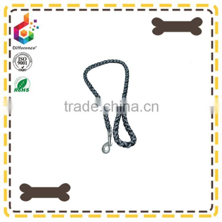 High quality nylon rope shinny large dog leash
