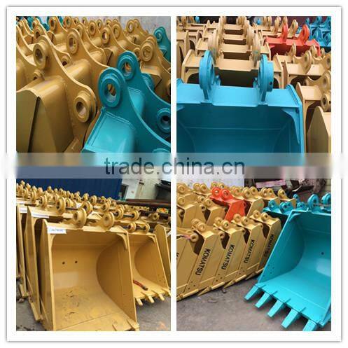 Mini excavator spare parts ditching bucket for HITACHI EX60 hard rock bucket