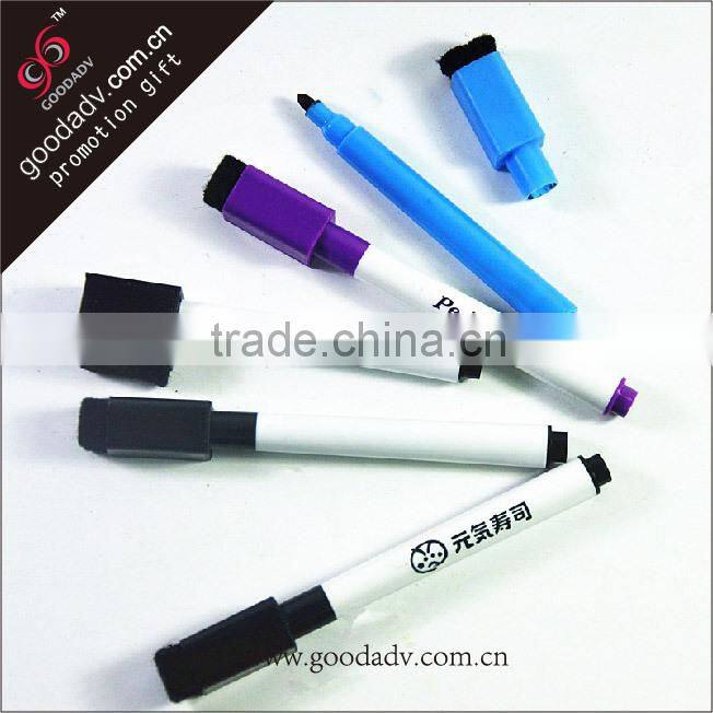 Whiteboard marker pen Customized Colorful Permanent Non-toxic Erasable chalk marker pen