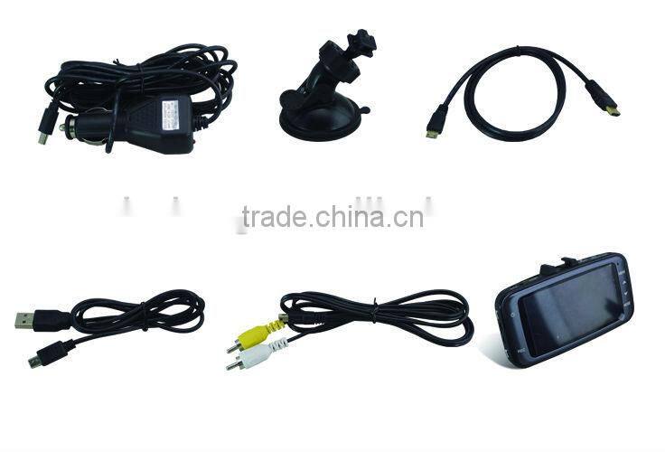 AC new arrival dvr car Built-in GPS Ambarella A2S60 1080P Real FHD car dvr H.264 1080p hd car dvr 60fps