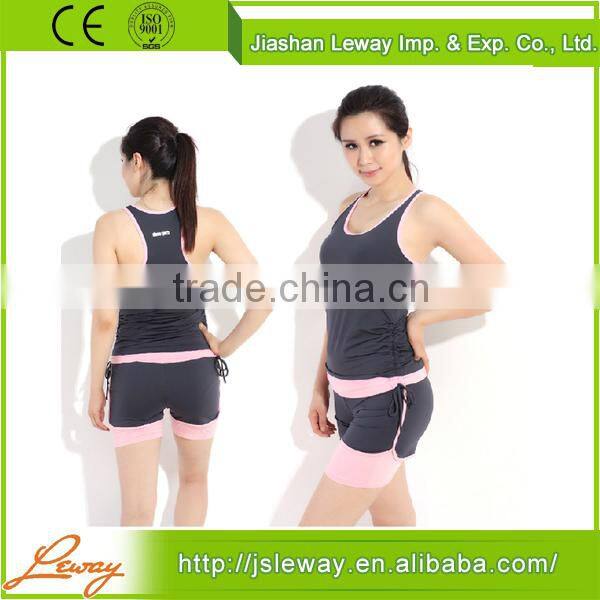 China hot sale cheap plain gym wear for women