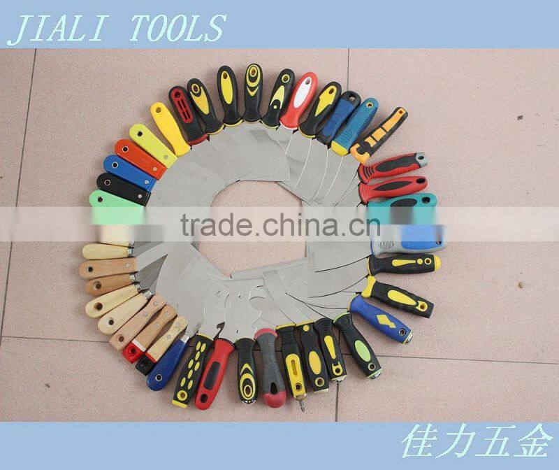 Plastering trowel / stainless steel blade construction tools / PP hand