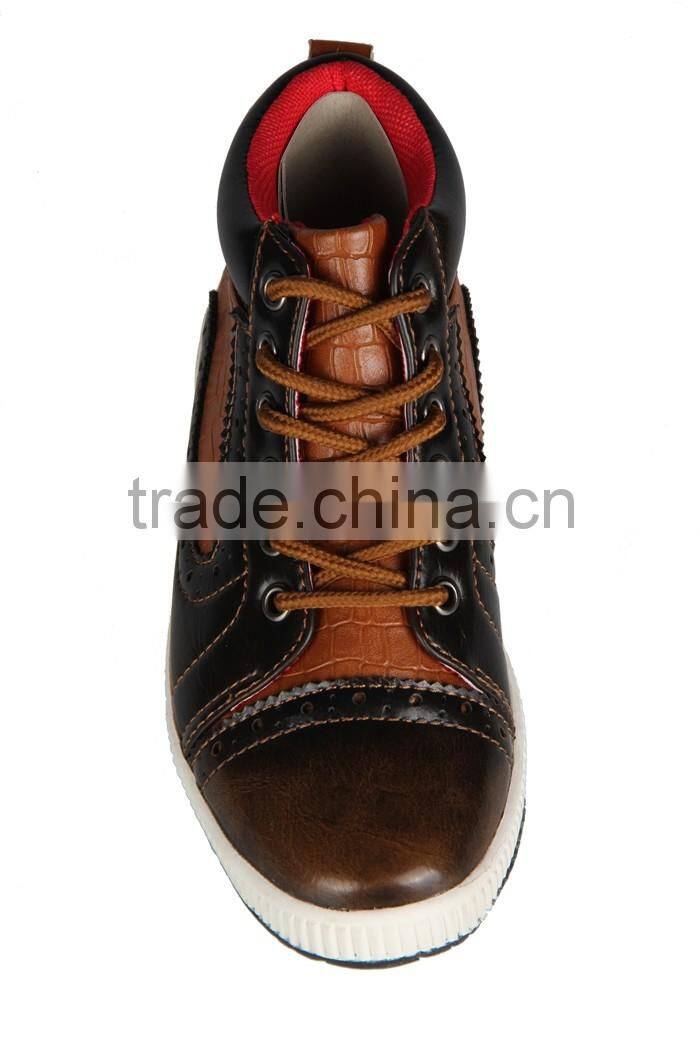 Superior Quality Leather Ankle Boots For Boys Men Casual Shoes