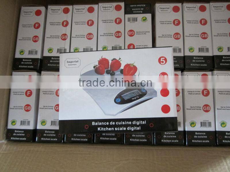 5KG Digital Kitchen Food Scale LOT-C10