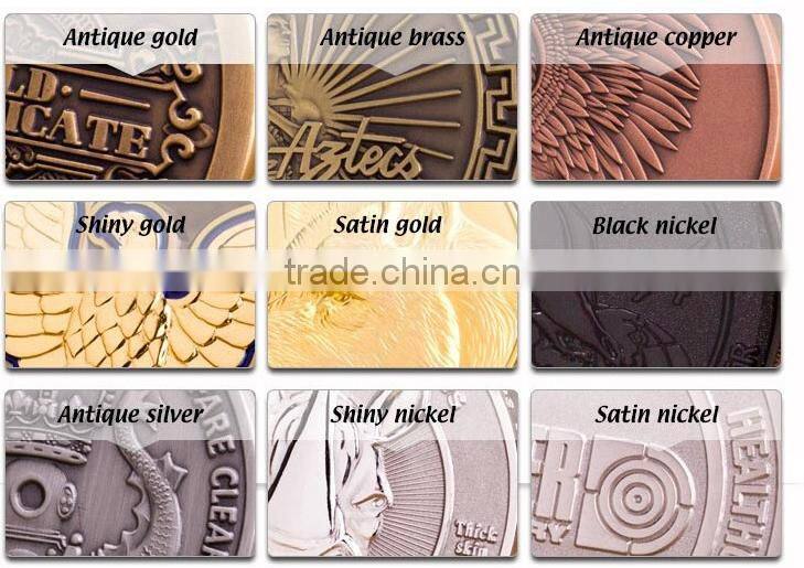 2016l Oneok High quality gold silver bronze production metal award medal