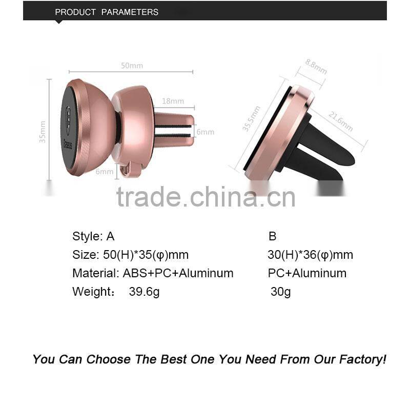 Mini 360 Degree Rotation and cheap phone holder smart mobile phone magnetic car holder