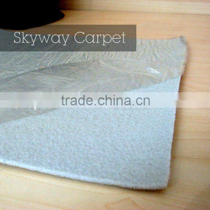 2013 Needle Punched Polyester Plain Brushed Shaggy Carpet