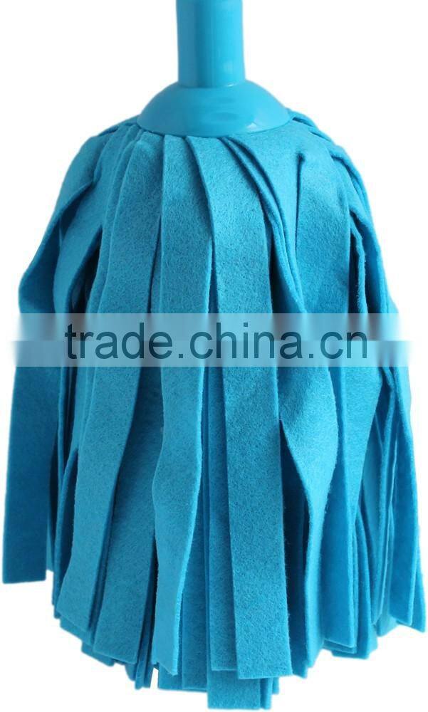 Best Selling Colourful Non-Woven Mop with Extendable Iron Pole