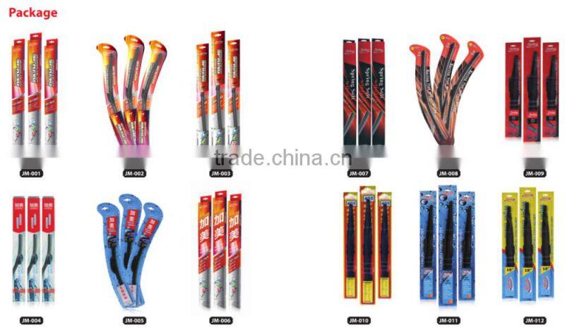 JM-801 OEM Quality Universal Spoiler Bosch Type Wiper Blade with Stainless Steel Backing for Renault