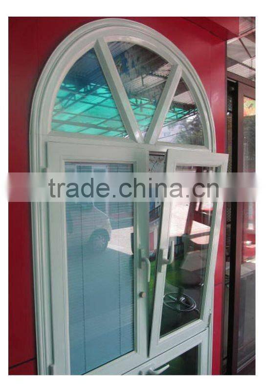 fashion designed pvc tilt and turn windows and doors
