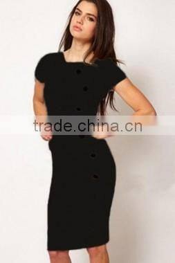 OEM Manufacture Ladies Midi Dresses Womens Formal Dress Customized Design