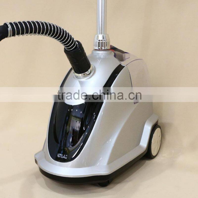 Foot step hanging garment steamer ironing machine for home appliance
