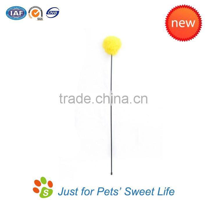 Feather Cat Toy Rabbit Fur Cat Toy Cat Teaser Toys