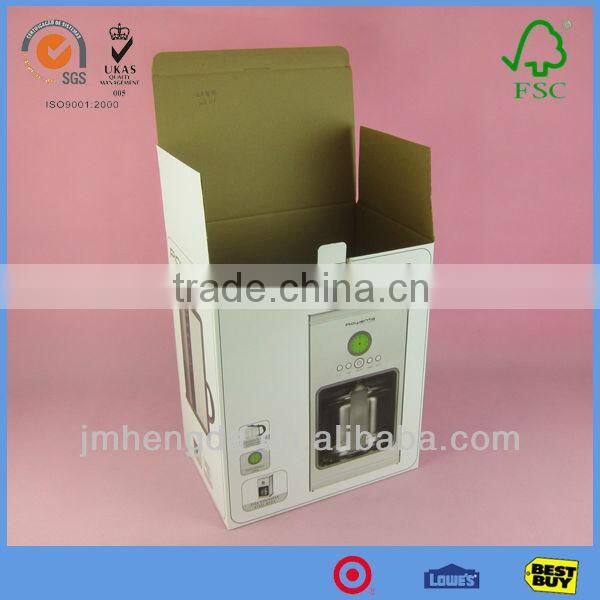 Rectanule Dulcet Corrugated Carton Box Industrial With Beautiful Logo