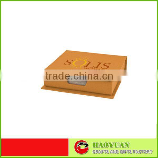 Free samples Recycled paper box with sticky notes for promotion-HYSN015