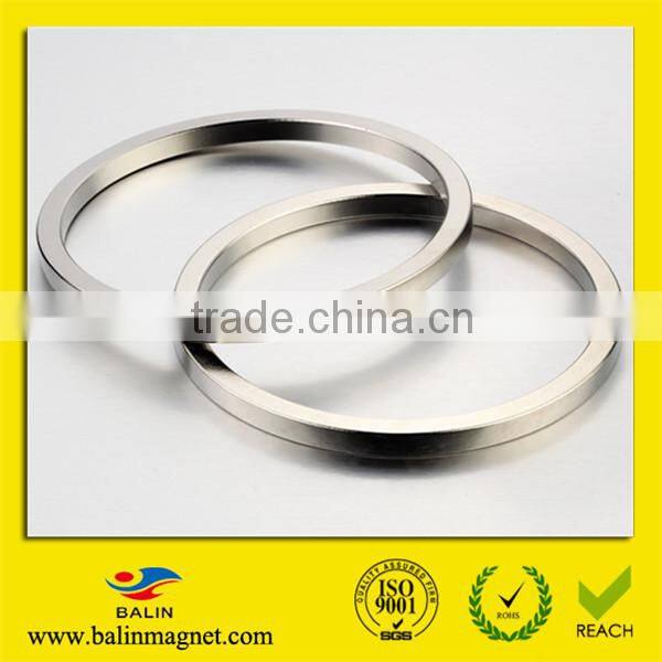 Diametrically magnetized ring magnets