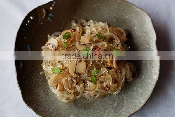 Gluten-free noodle Wholesale konjac dried noodles high quality Dried shirataki konjac noodle 25g x 10 portions