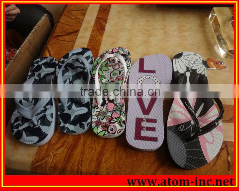 Slippers Sole Flat Printer With Very Hot Price