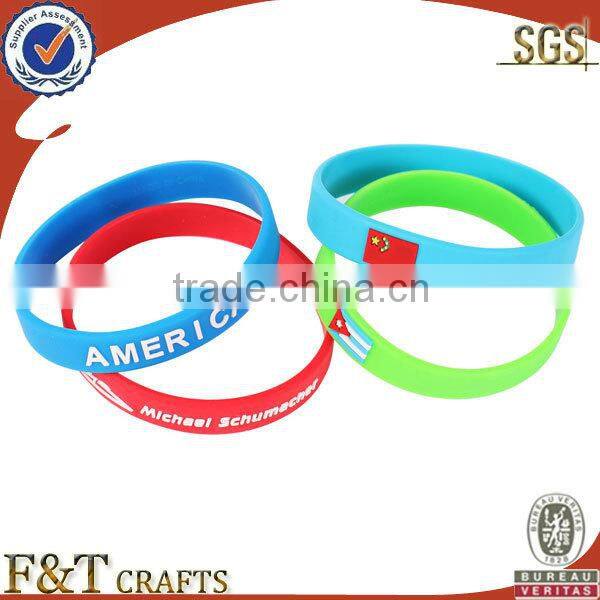 fashion novelty adjustable funny energy cheap custom silicone bracelet for kids