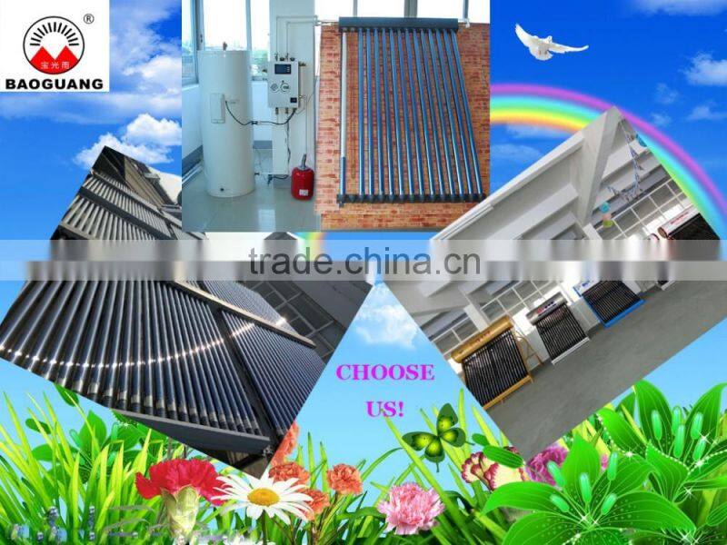 High pressure solar water heater/150Liters/Painted steel/bathroom use for 3people