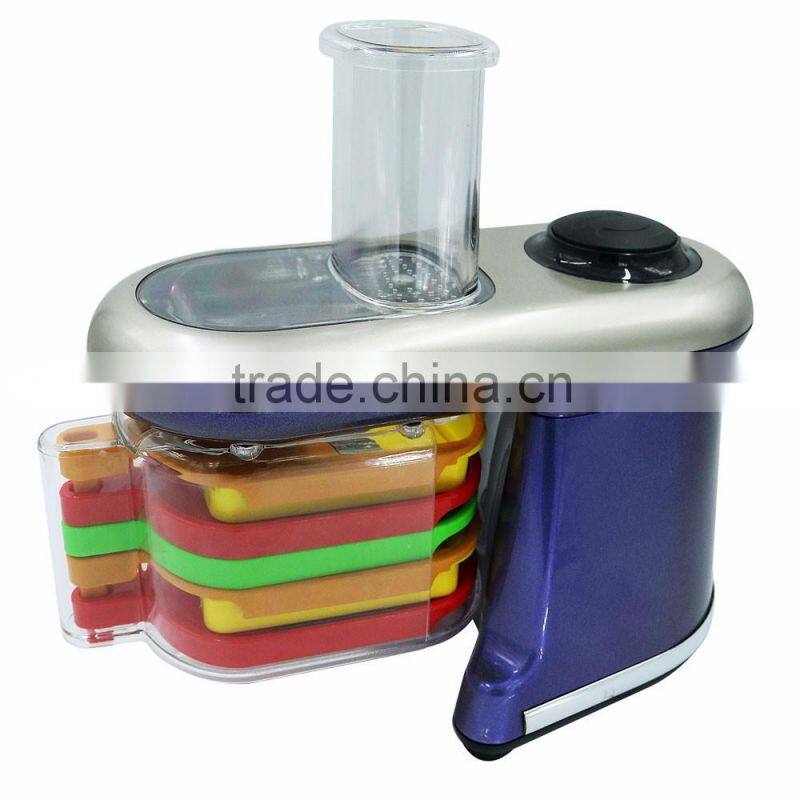 OTJ-S918 280W CE CB ISO chopper 4-blade spiral vegetable slicer makes